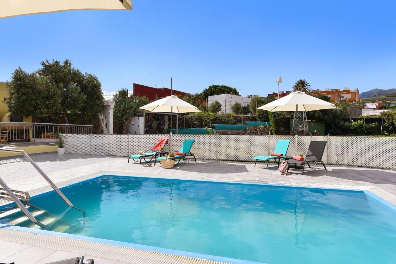 Los Algodones Cottage With Pool Інхеніо Екстер'єр фото