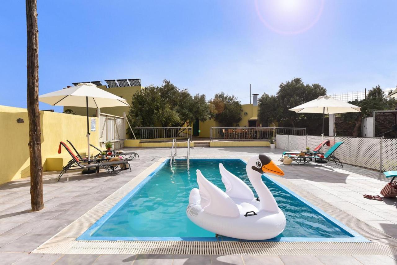 Los Algodones Cottage With Pool Інхеніо Екстер'єр фото