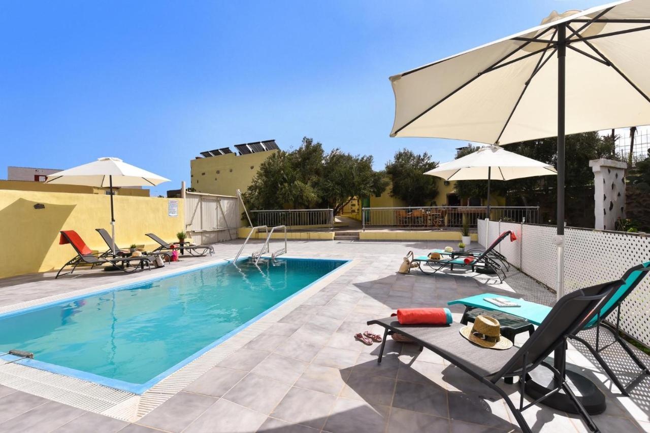 Los Algodones Cottage With Pool Інхеніо Екстер'єр фото