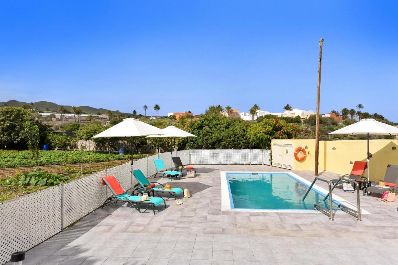 Los Algodones Cottage With Pool Інхеніо Екстер'єр фото